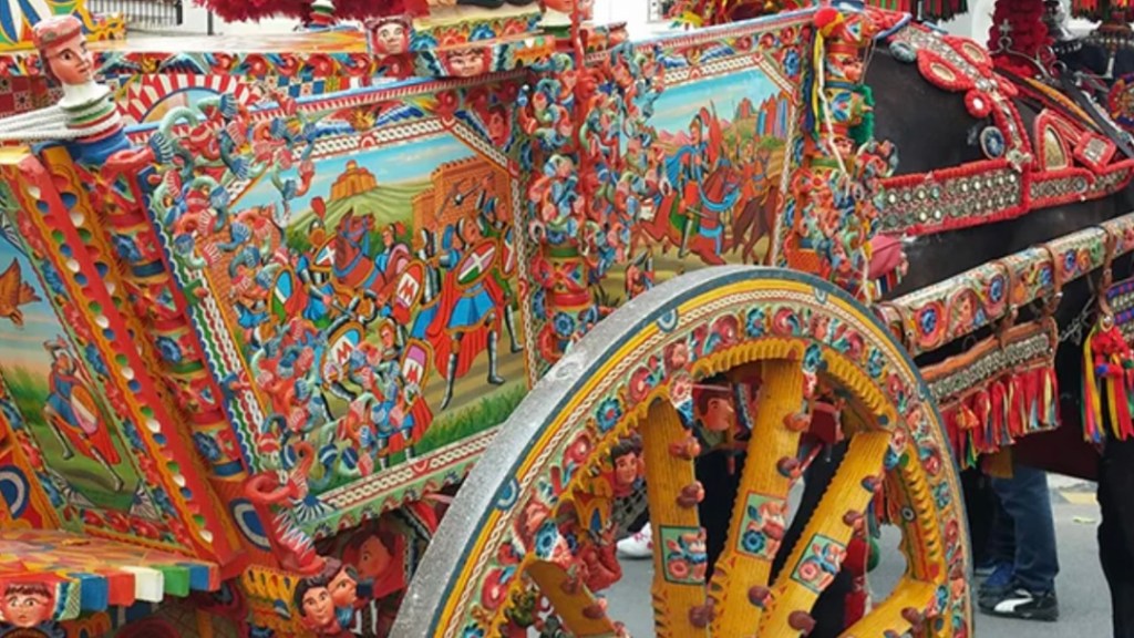 Carretto siciliano – En färgglad tradition och symbol för&nbsp;Sicilien