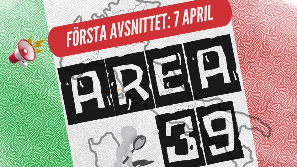 Area 39 – Din nya podcast på&nbsp;italienska!